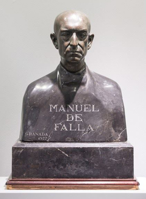 Manuel de Falla, de Juan Cristóbal (foto: Patronato de la Alhambra)